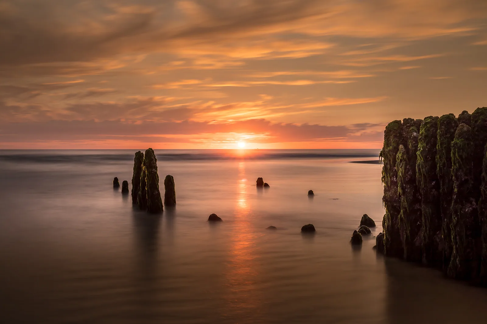 Sylt — Nordseeküste bei Abendlicht