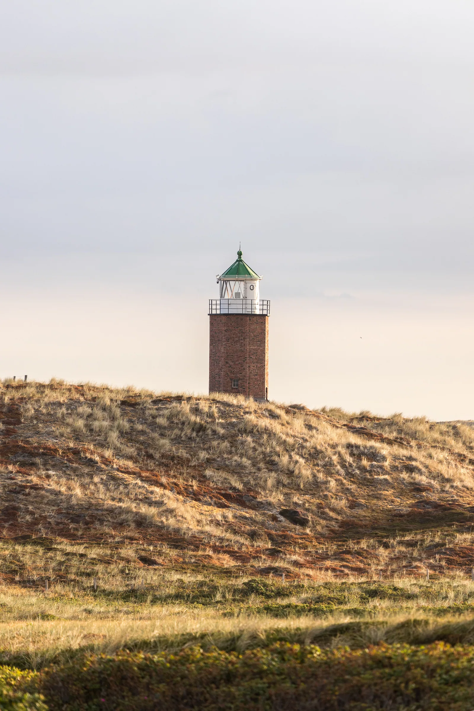 Sylt — Dünenlandschaft im Hochformat