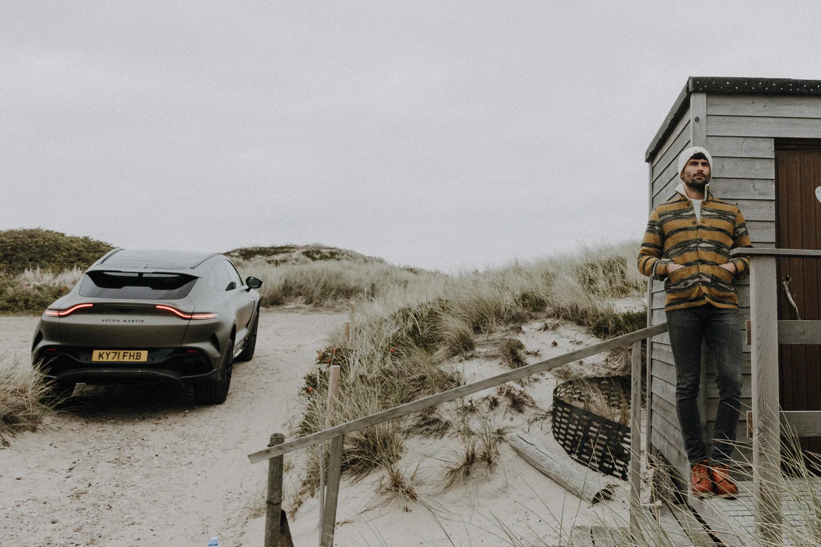 Sylt — Menschen in den Dünen